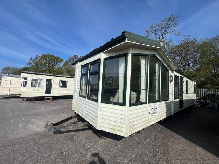 Static caravan Willerby Aspen t shape 37x12 2bed DG/CH - Free UK Delivery — photo 2
