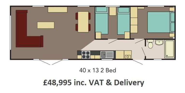 NEW Sunrise Athena Lodge | 2/3 bed Mobile Home Annexe | OFF SITE — photo 15