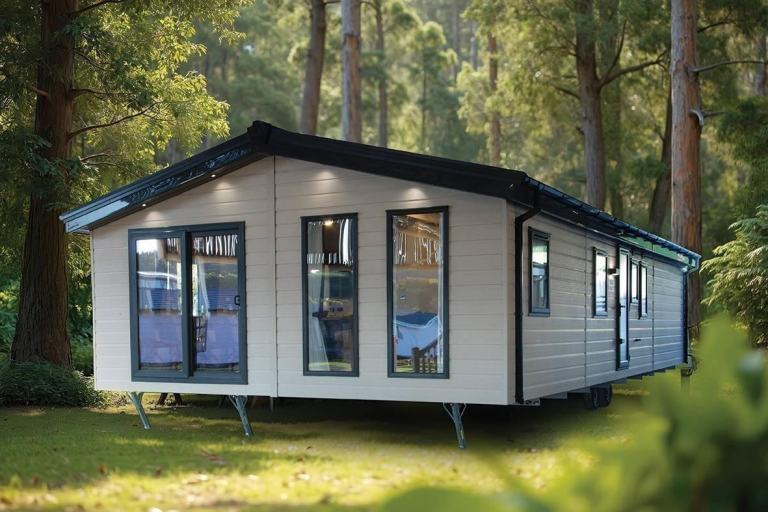 NEW | Sunrise Seren Lodge | BS3632 Park Home | 2 bed Mobile Home | OFF SITE — photo 1