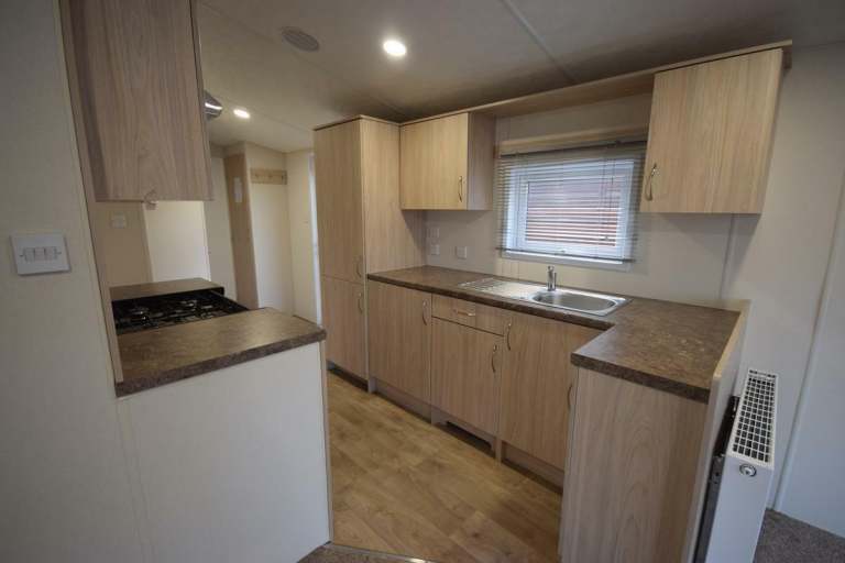 NEW Sunrise Lodge Barn | 38x12 Mobile Annex Cabin | 2 bed Park Home | UNSITED — photo 8