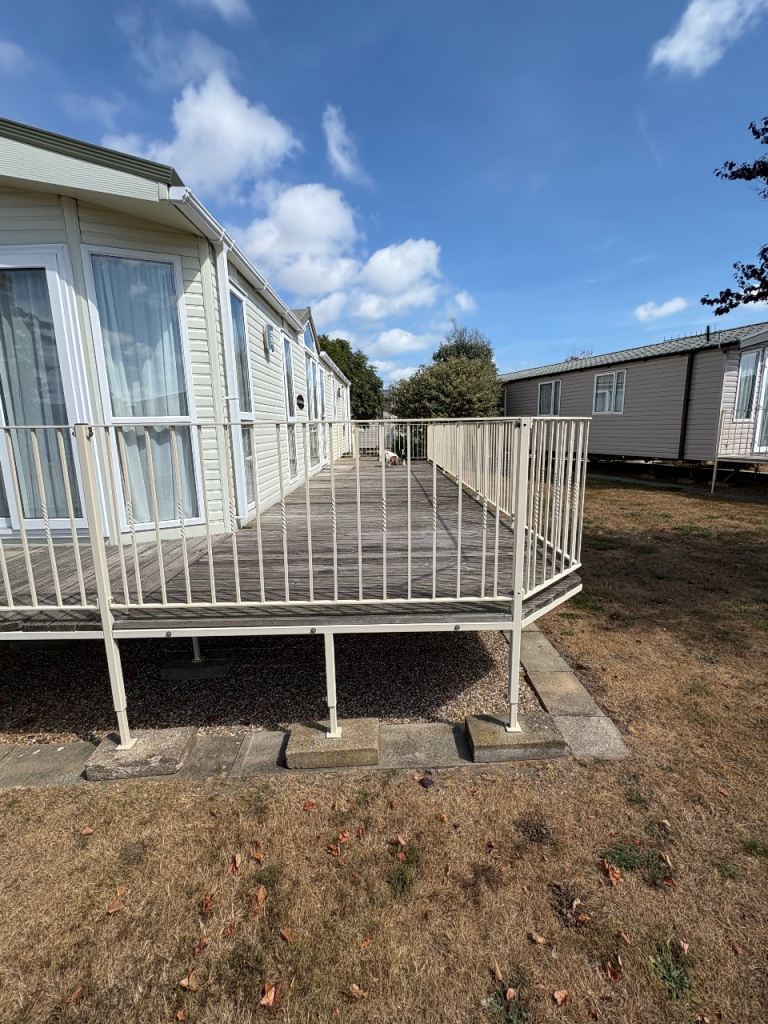 Veranda metal static caravan — photo 3