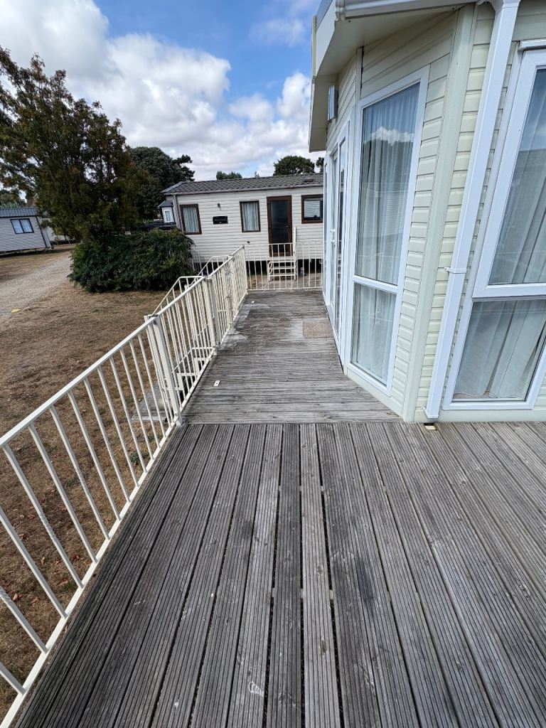 Veranda metal static caravan — photo 4