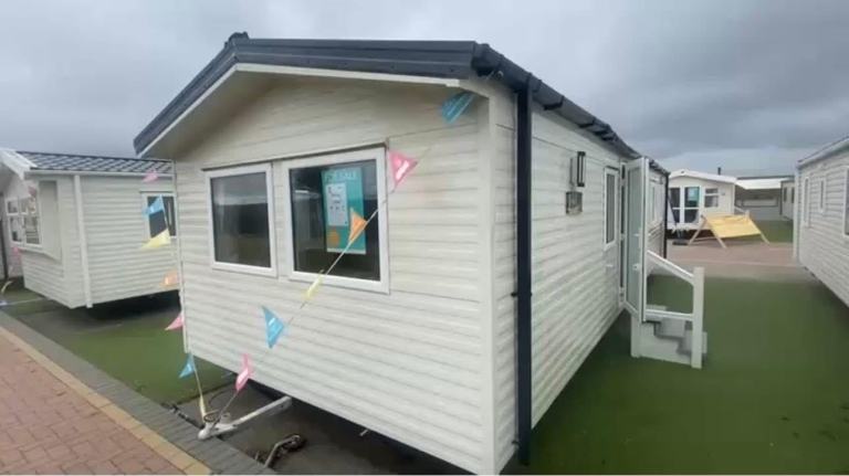 Brand new sited static caravan for sale in North Wales - NO AGE LIMIT — photo 1
