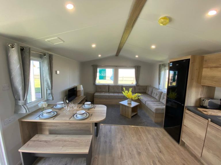Brand new sited static caravan for sale in North Wales - NO AGE LIMIT — photo 3
