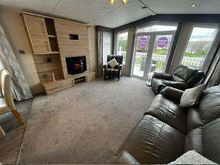 Cheap Static Caravan, Europa Sequoia. Huge wrap around deck. North Wales, Towyn — photo 9