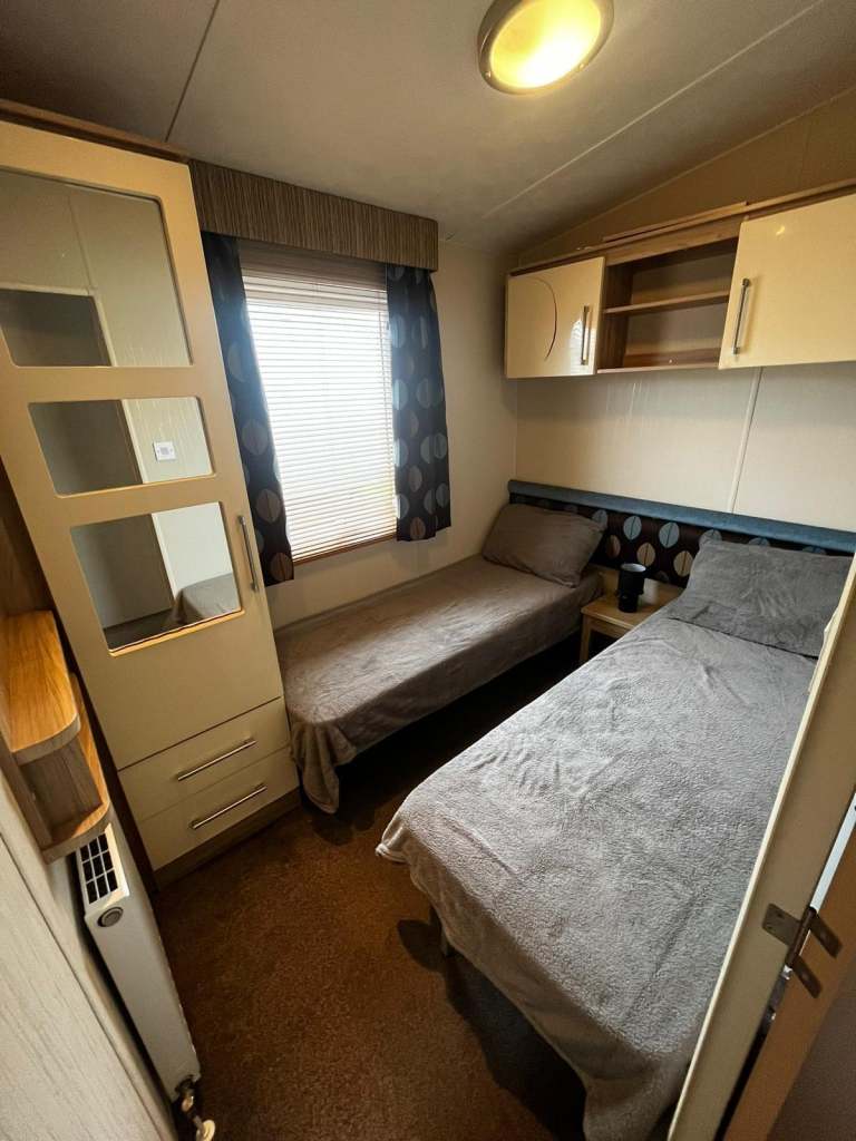 Cheap Static Caravan, Europa Sequoia. Huge wrap around deck. North Wales, Towyn — photo 12