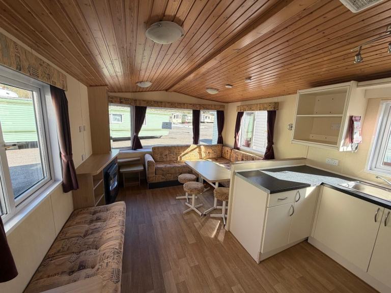 Static Caravan Abi Log cabin 33x12 2bed DG - Free UK Delivery — photo 3