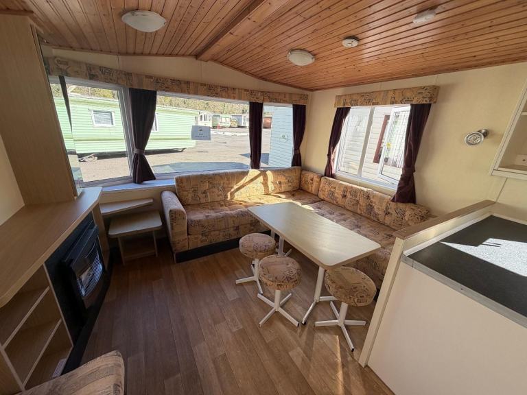 Static Caravan Abi Log cabin 33x12 2bed DG - Free UK Delivery — photo 4