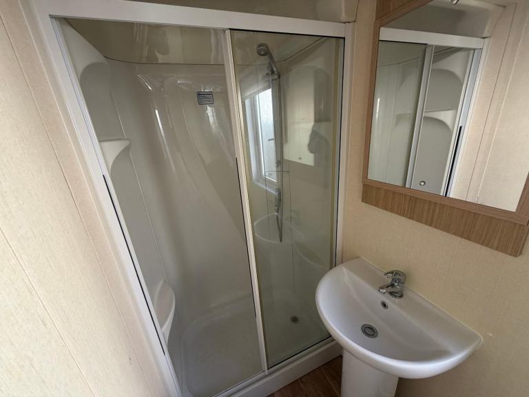 Static Caravan Abi Log cabin 33x12 2bed DG - Free UK Delivery — photo 11