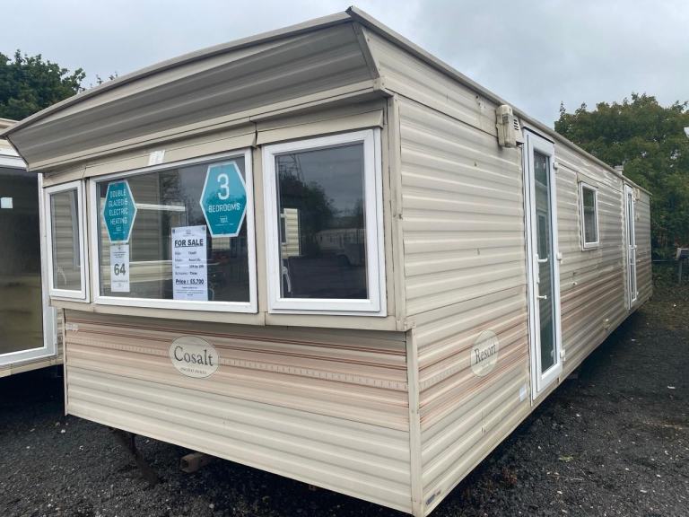 Cheap 3 Bed Double Glazed Offsite Static Caravan - EH, Sofa - Farms / Self Build