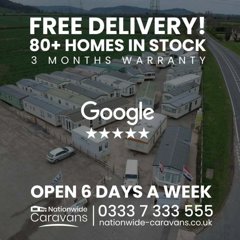 Static Caravan For Sale Off Site Nationwide Contemporary Lodge 2 Bedroom, 37x12 — photo 3