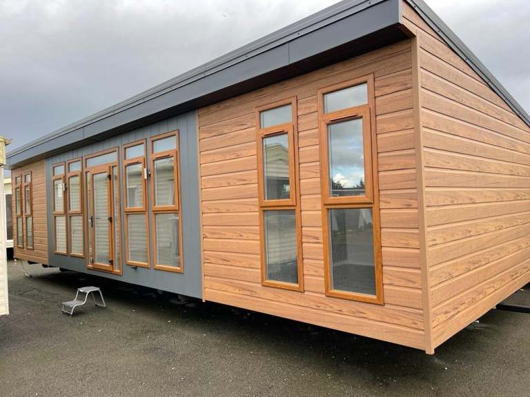 STATIC CARAVAN OFF SITE SALE HOUSE BUILD LODGE MOBILE HOME 40x14ft — photo 17
