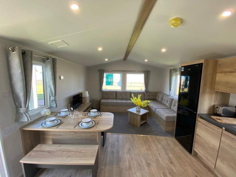 Brand new sited static caravan for sale in North Wales - NO AGE LIMIT — photo 3