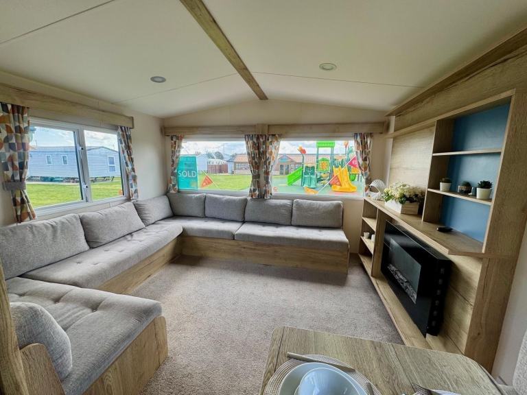2021 sited static caravan for sale - family fun or owners only park North Wales