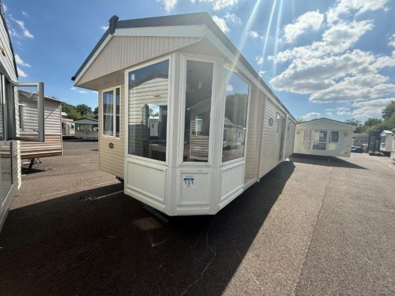 Static Caravan Atlas Oakwood 39x12 2bed DG/CH - Free UK Delivery