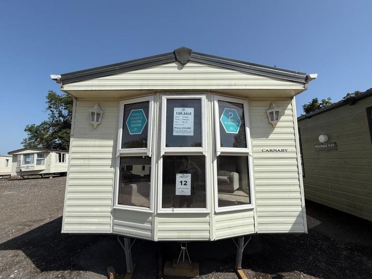 2 Bed 38x12 Static Caravan - DG, CH, New Carpet, Loose Furniture - Offsite Sale