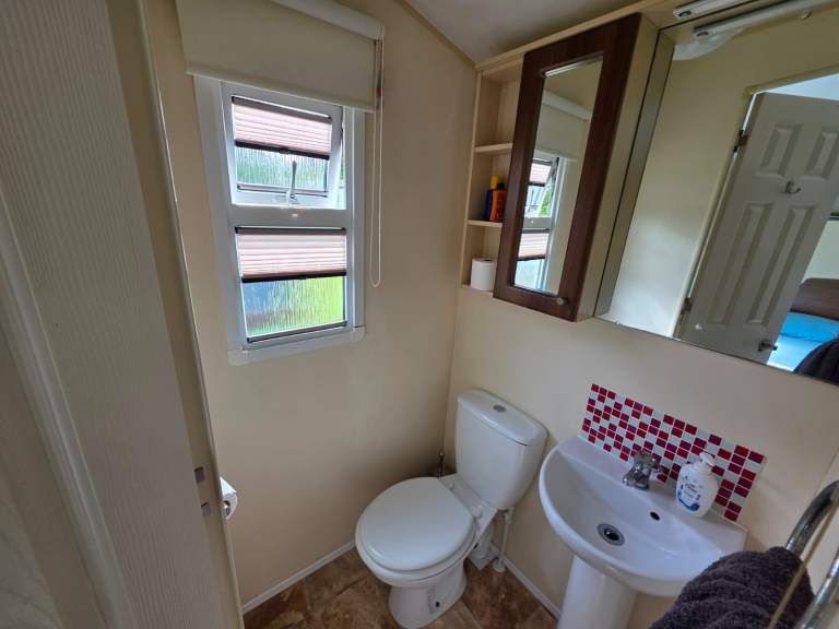Static 6 berth Caravan 2014 BK Bluebird Seville 35ft x 12ft located in Mid Wales — photo 8