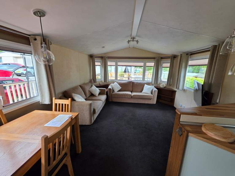 Static 6 berth Caravan 2014 BK Bluebird Seville 35ft x 12ft located in Mid Wales — photo 18