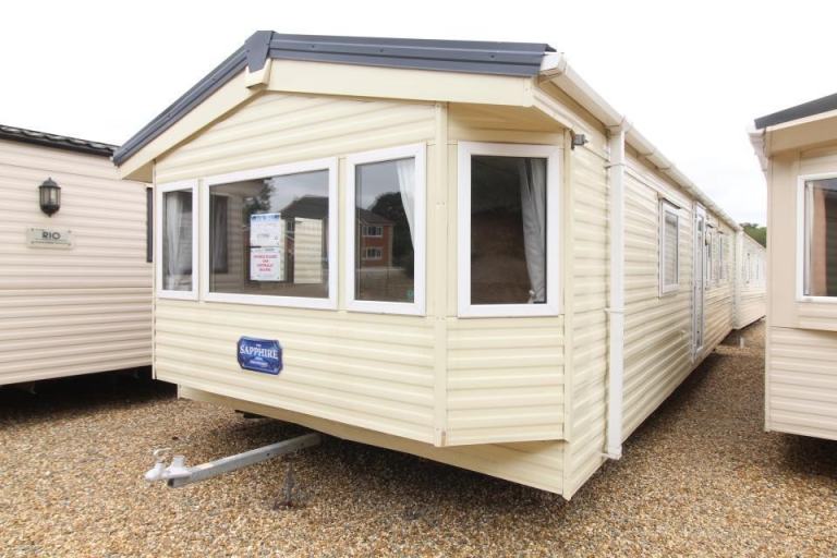 Static Caravan Mobile Home Delta Sapphire 35x12ft 2 Beds SC9383