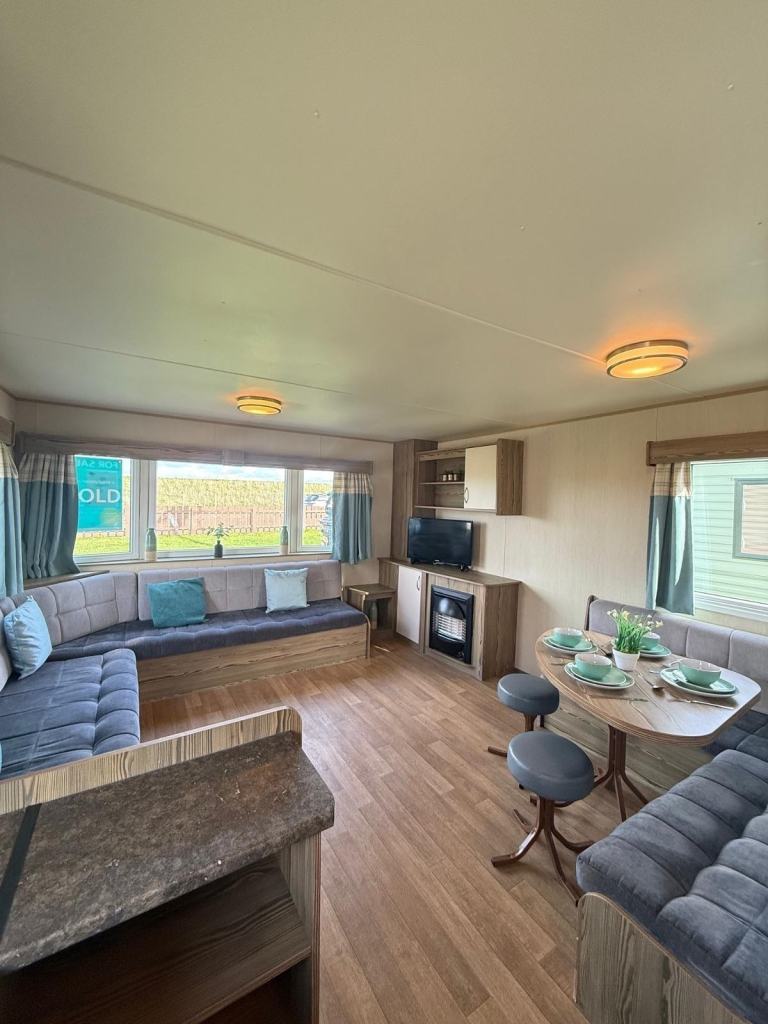 SITED STATIC CARAVAN FOR SALE