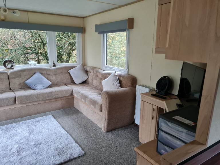 ABI SUNRISE 2009 Static Caravan for sale sited at Grondre Holiday Park Narberth — photo 2